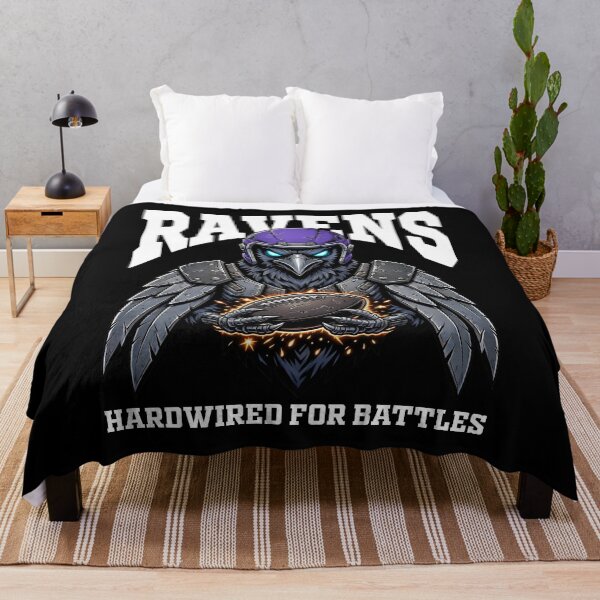 Item preview, RAVENS HARDWIRED FOR BATTLES - BAL RAVENS designed and sold by KEF Custom.