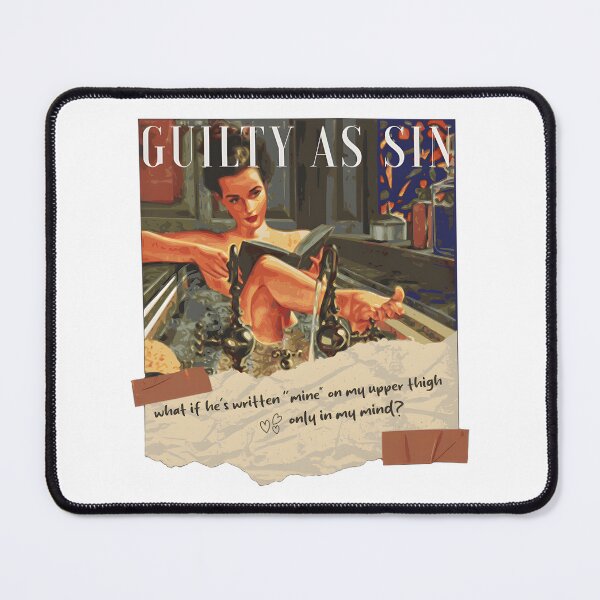 Item preview, Guilty As Sin Bold Typography Design for Statement Apparel and Accessories designed and sold by Aviiarii.