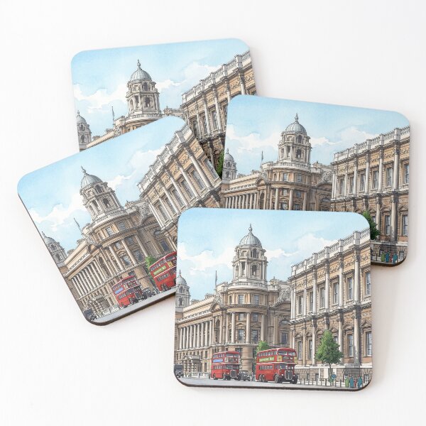 Item preview, Historic Whitehall and Old War Office London designed and sold by ArtworkNorth.