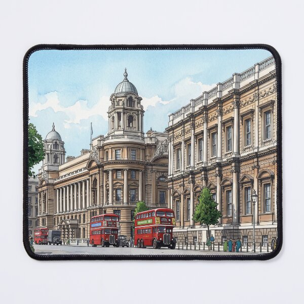 Item preview, Historic Whitehall and Old War Office London designed and sold by ArtworkNorth.