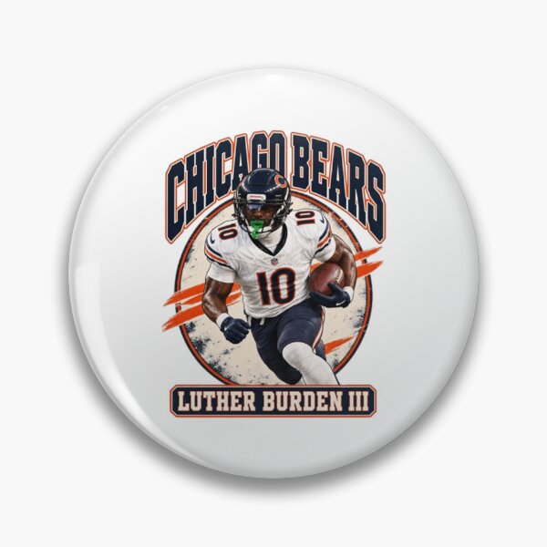 Item preview, Luther Burden III Chicago Bears Football designed and sold by sonjensenStudio.