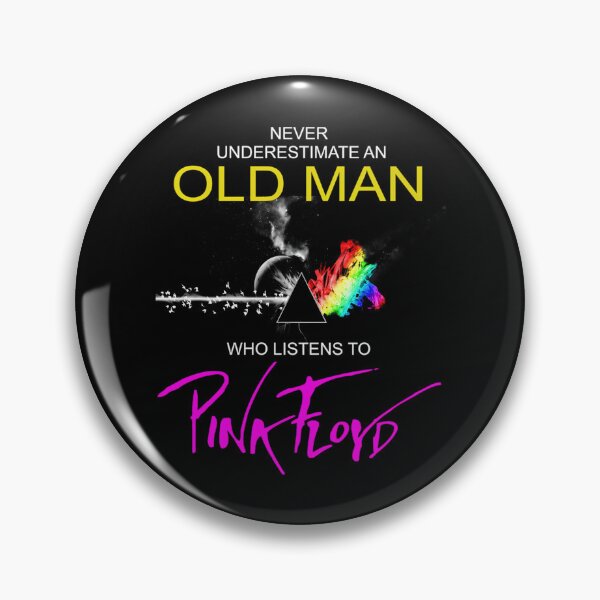 Item preview, Old Man Dark Side Never Underestimate A Pink Floyd Fan designed and sold by Abusive-materia.