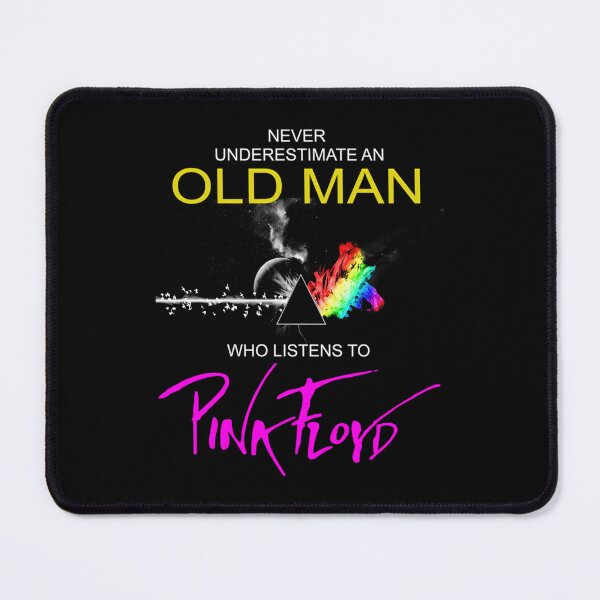 Item preview, Old Man Dark Side Never Underestimate A Pink Floyd Fan designed and sold by Abusive-materia.