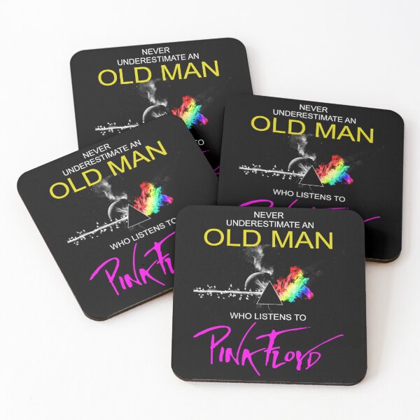 Item preview, Old Man Dark Side Never Underestimate A Pink Floyd Fan designed and sold by Abusive-materia.