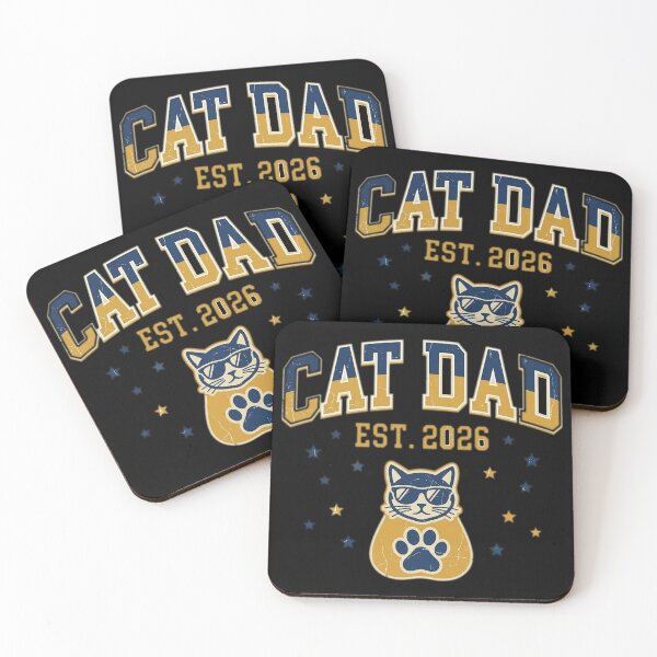 Item preview, Cat Dad Est. 2026 designed and sold by bluel_evin.