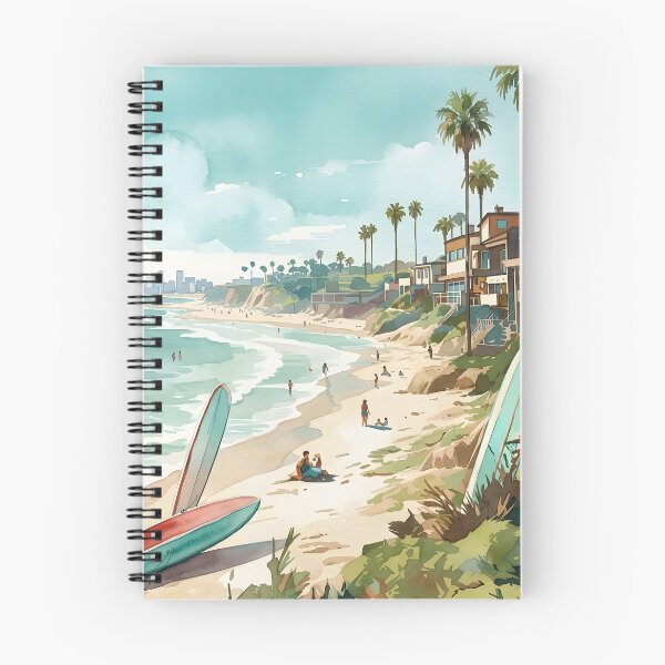 Item preview, Malibu California Travel Poster – Coastal Wall Art USA designed and sold by POSTERIOCREW.