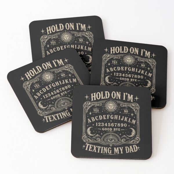 Item preview, Funny Retro Ouija Board Dad Texting Halloween Humor designed and sold by YubitaLeLe.