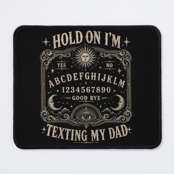 Item preview, Funny Retro Ouija Board Dad Texting Halloween Humor designed and sold by YubitaLeLe.