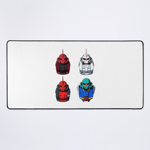 Item preview, ZAKU ZETA Gundam head unit Artwork illustration full colour designed and sold by sabartgunpla.
