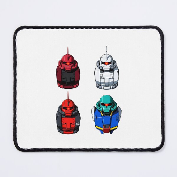 Item preview, ZAKU ZETA Gundam head unit Artwork illustration full colour designed and sold by sabartgunpla.