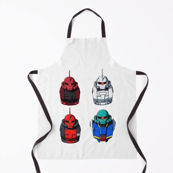 Item preview, ZAKU ZETA Gundam head unit Artwork illustration full colour designed and sold by sabartgunpla.