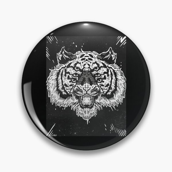 Item preview, The Six Eyed Tiger designed and sold by AurelieLecomte.