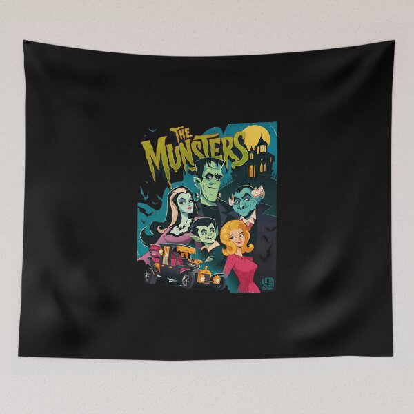 Item preview, The Munsters Classic TV Show Horror Family Halloween designed and sold by NAPIPIPIarts.