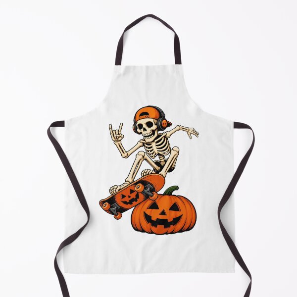 Item preview, Skeleton Skateboarding Pumpkin Halloween designed and sold by Dmo3HarkoArt.