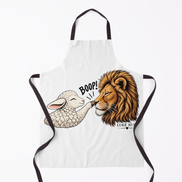 Item preview, Luke 10:19 Lion And Lamb Boop Christian Faith designed and sold by gordonbwyashop.