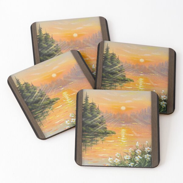 Item preview, A Moonlit Landscape in Stillness designed and sold by Sammydeka.