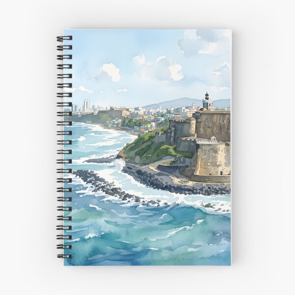 Item preview, El Morro Puerto Rico Travel Poster – San Juan designed and sold by POSTERIOCREW.