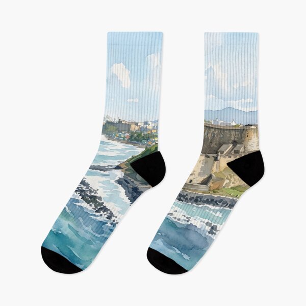 Item preview, El Morro Puerto Rico Travel Poster – San Juan designed and sold by POSTERIOCREW.
