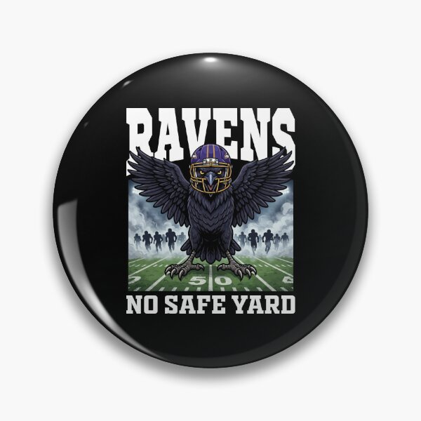 Item preview, RAVENS NO SAFE YARD - BAL RAVENS designed and sold by KEF Custom.