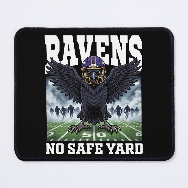 Item preview, RAVENS NO SAFE YARD - BAL RAVENS designed and sold by KEF Custom.