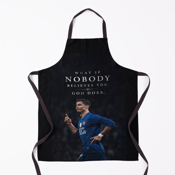 Item preview, What If Nobody Believes You God Does Cristiano Ronaldo Inspiring Motivational Quotes and Sayings designed and sold by Matt_Smith.