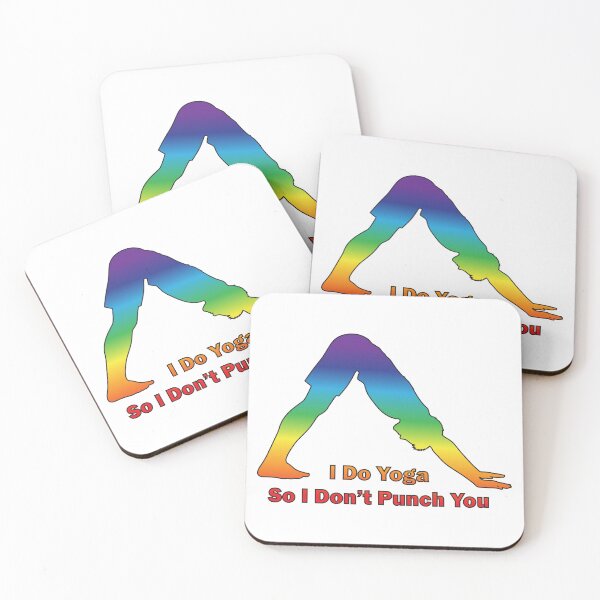 Item preview, I Do Yoga So I Don't Punch You - Male designed and sold by Pruned-Mind.