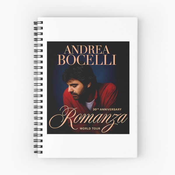 Item preview, Andreas Bocellis 2026 Tour Dates Romanza 30th Anniversary World Tour designed and sold by TimelessRetroCo.