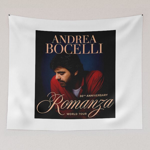 Item preview, Andreas Bocellis 2026 Tour Dates Romanza 30th Anniversary World Tour designed and sold by TimelessRetroCo.