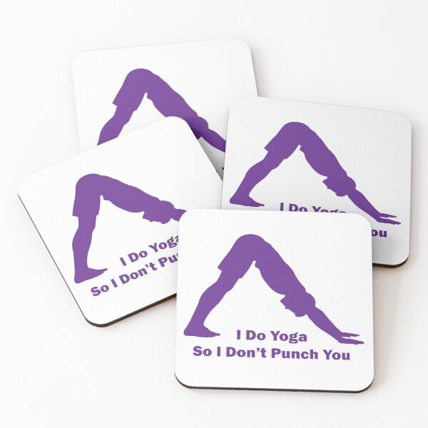 Item preview, I Do Yoga So I Don't Punch You - Male designed and sold by Pruned-Mind.