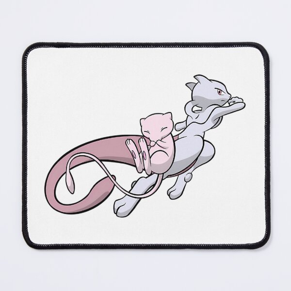 Item preview, Mew & Mewtwo designed and sold by Snugwrestling.