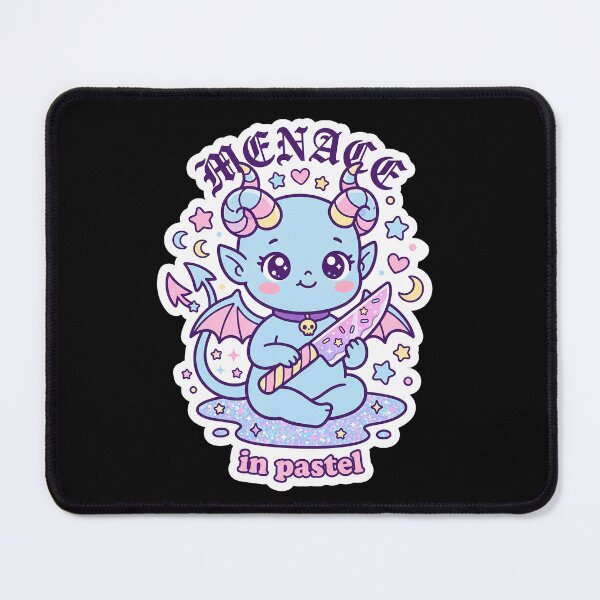 Item preview, Menace in Pastel designed and sold by TheCalmEdit.
