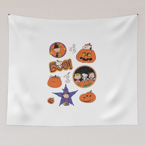 Item preview, Peanuts Snoopy Great Pumpkin Halloween Patchwork designed and sold by NAPIPIPIarts.