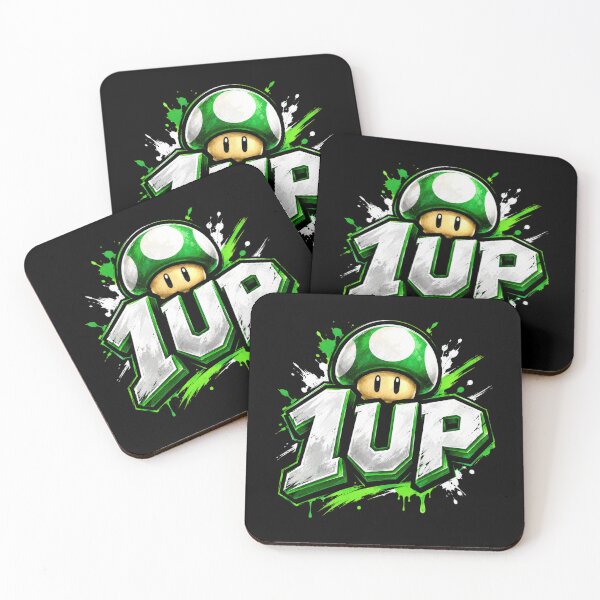 Item preview, 1 up Mushroom designed and sold by Geralthewhite.