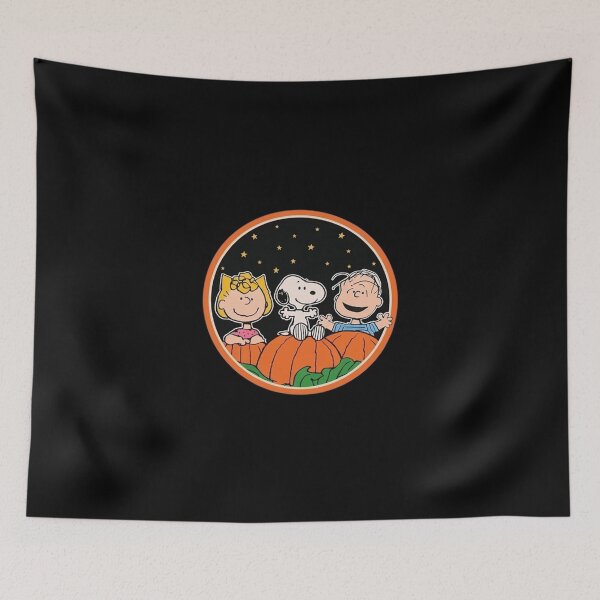 Item preview, Peanuts Gang Waiting For The Great Pumpkin Halloween designed and sold by NAPIPIPIarts.