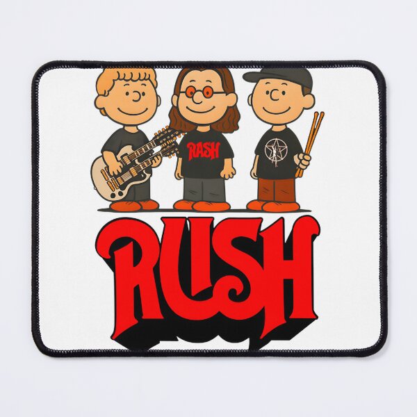 Item preview, Rush Band and Charlie Brown Classic Logo Mashup Design designed and sold by yhxmz.
