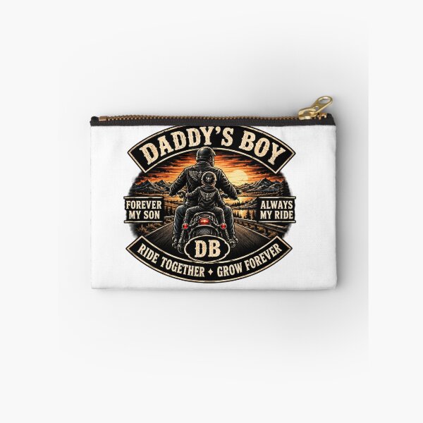 Item preview, Daddy’s Boy – Father & Son Forever Motorcycle Design designed and sold by Bocianessco.