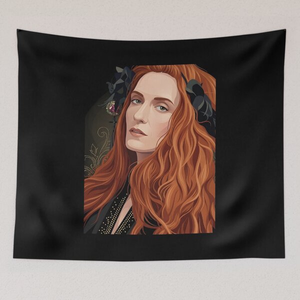 Item preview, Florence the machine vector art designed and sold by Rusdiii.