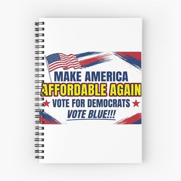 Item preview, Make America Affordable Again Vote Blue Democrats Campaign Bumper Placard Graphic    designed and sold by raedattia.