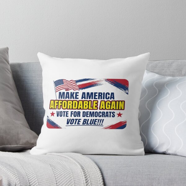 Item preview, Make America Affordable Again Vote Blue Democrats Campaign Bumper Placard Graphic    designed and sold by raedattia.