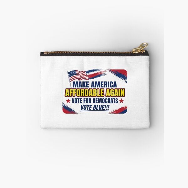 Item preview, Make America Affordable Again Vote Blue Democrats Campaign Bumper Placard Graphic    designed and sold by raedattia.