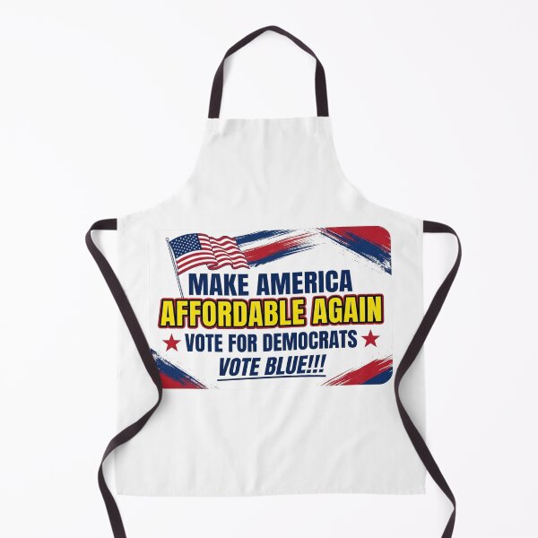 Item preview, Make America Affordable Again Vote Blue Democrats Campaign Bumper Placard Graphic    designed and sold by raedattia.