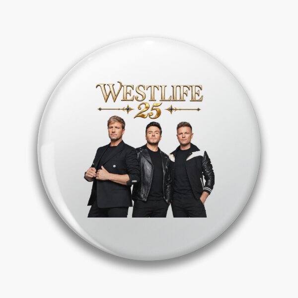 Artikelvorschau, Westlife 25th Anniversary World Tour 2026 entworfen und verkauft von sonjensenStudio.