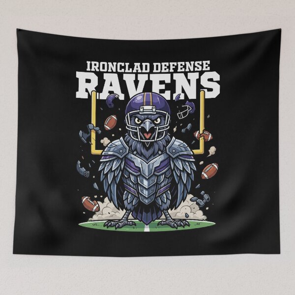Item preview, RAVENS IRONCLAD DEFENSE - BAL RAVENS designed and sold by KEF Custom.