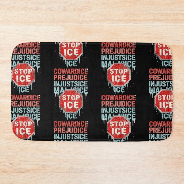 Item preview, Stop Ice Melting Sign Immigrant Rights Social Justice Protest Design designed and sold by luffyShop1.
