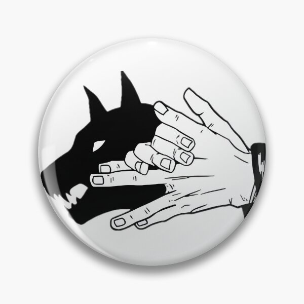 Item preview, Divine Dogs Black Jujutsu Inspired Art Design designed and sold by viviawan68.