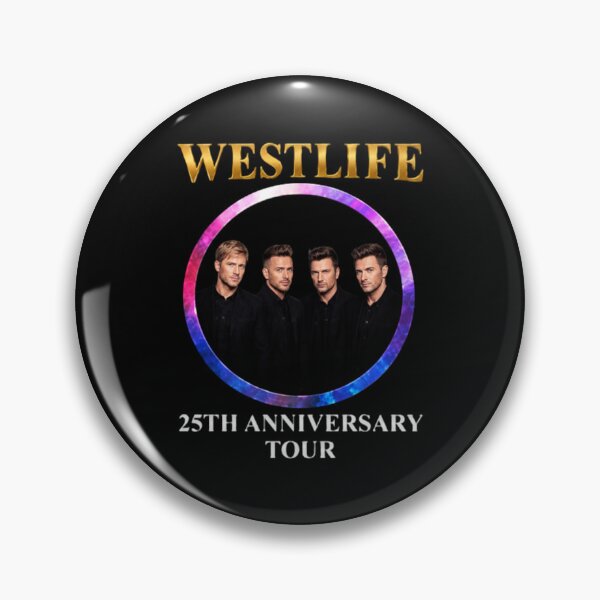 Artikelvorschau, Westlife 25th Anniversary Tour entworfen und verkauft von sonjensenStudio.