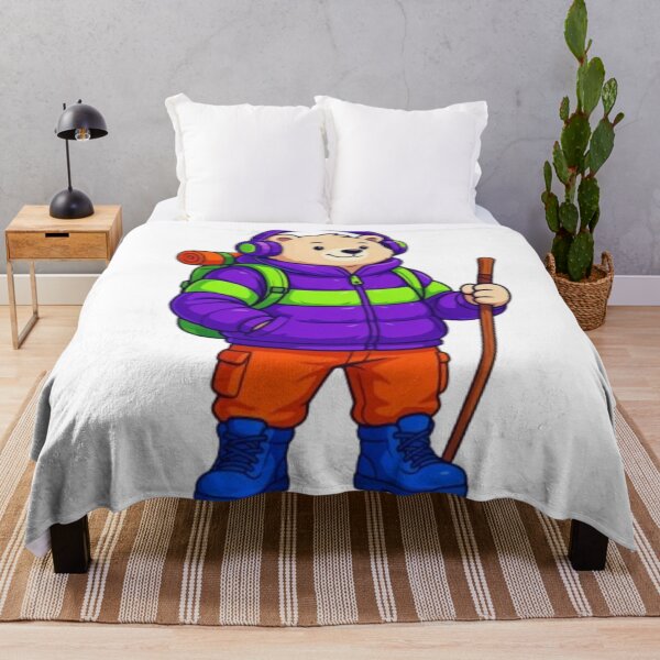 Item preview, Retro 90s Hiker Bear Outdoor Vintage Aesthetic designed and sold by PoleksGraphics.