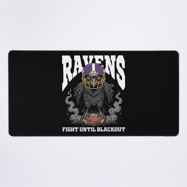 Item preview, RAVENS FIGHT UNTIL BLACKOUT - BAL RAVENS designed and sold by KEF Custom.