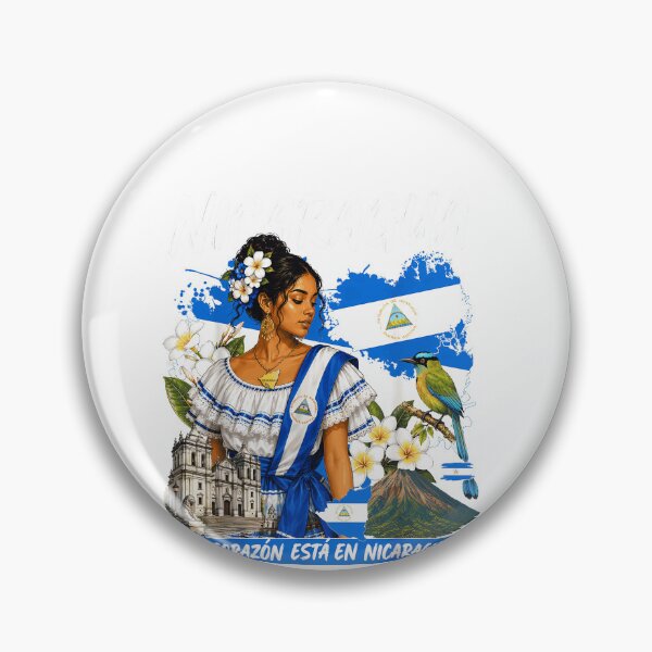 Artikelvorschau, Nicaragua Mi Corazon Esta En Nicaragua Frauenflagge Vogel Kulturstolz Fanbekleidung entworfen und verkauft von Sendowart.