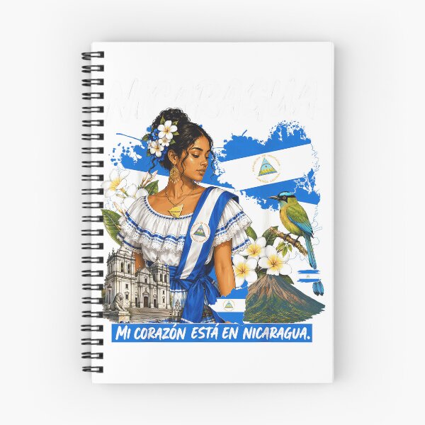 Item preview, Nicaragua Mi Corazon Esta En Nicaragua Woman Flag Bird Cultural Pride Fan Apparel designed and sold by Sendowart.